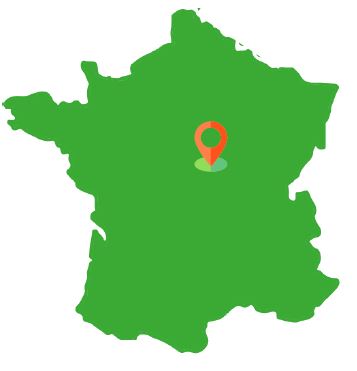 Localisation Forêt de Luthenay